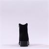 Wonders Bonjour Low Heel Ankle Boot - Black Suede